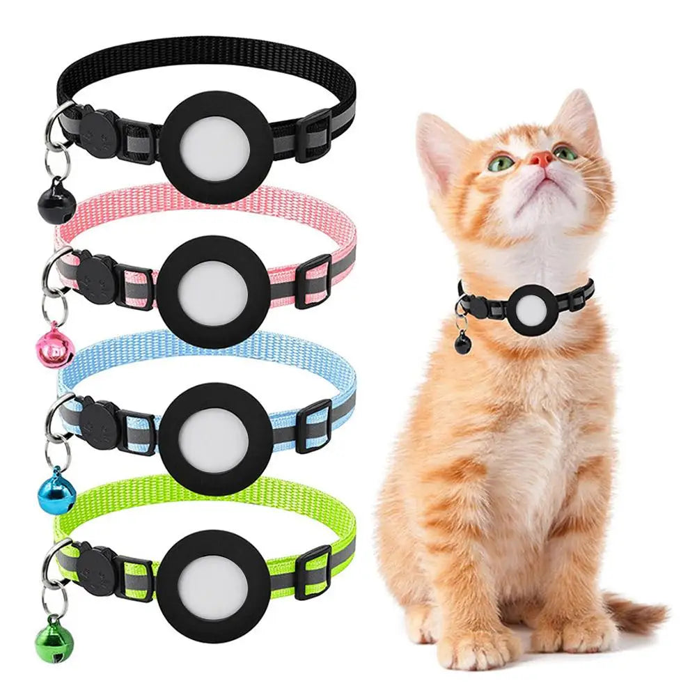 Anti-Loss Airtag Reflective Cat Collar