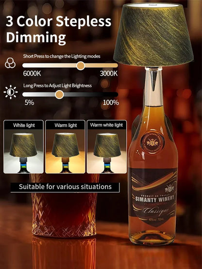 GlowTop™ Bottle Lamp