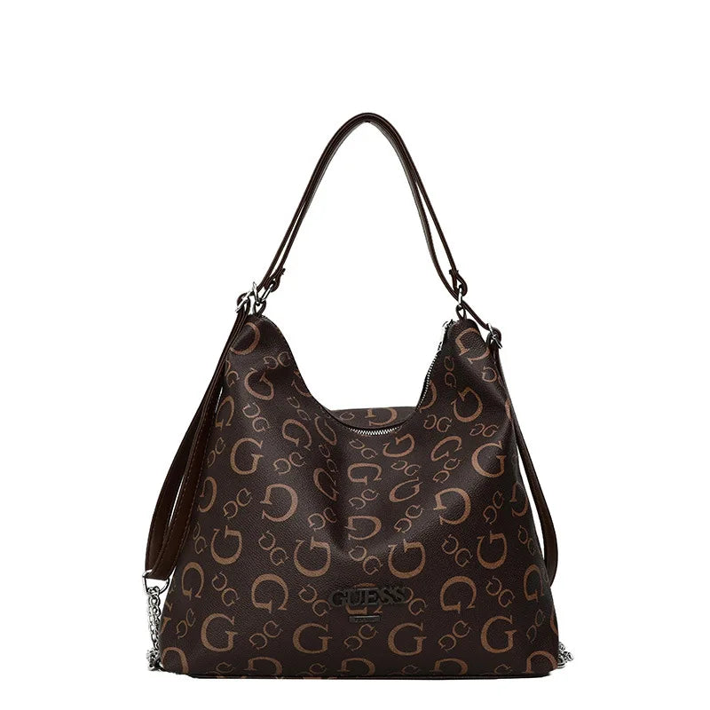 2025 Guessing Collection of Letter Print Backpack & Crossbody Bag