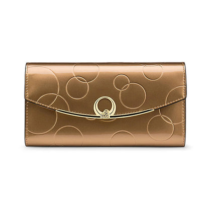 Luxury Leather Long Wallet – RFID Secure with Phone and Card Pockets