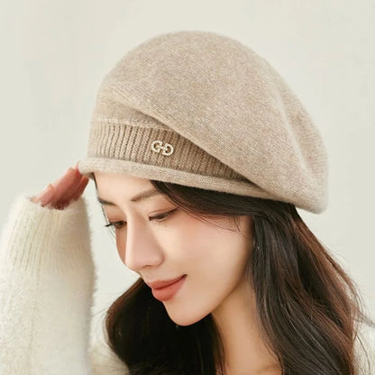 LOW STOCK! Ultra-Soft Fleece-Lined Knit Beanie with Hidden Pocket