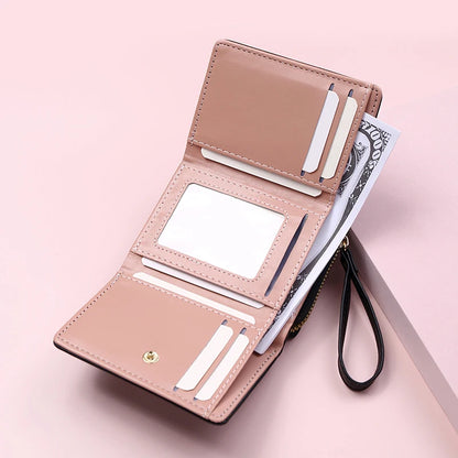Mini Tri-Fold Embroidered Wallet – 2025 Edition