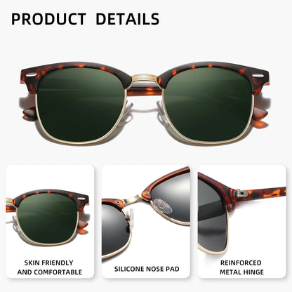 Classic Polarized Sunglasses for Men and Women