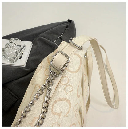 2025 Guessing Collection of Letter Print Backpack & Crossbody Bag