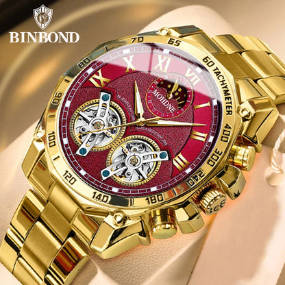 BINBOND Men’s Luxury Quartz Watch