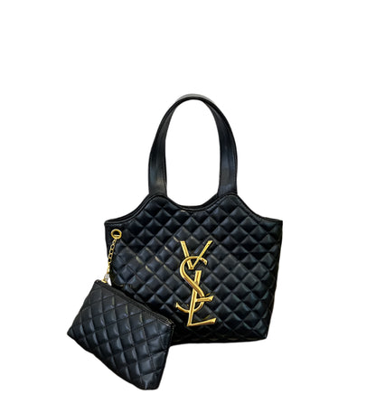 St Laurell 2025 Quilted Designer-Inspired Shoulder Tote