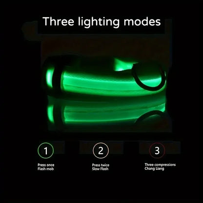 LED Glow Dog Collar – Safety Protection