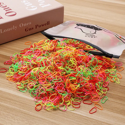 Colorful Disposable Hair Ties - 500/1000/2000pcs