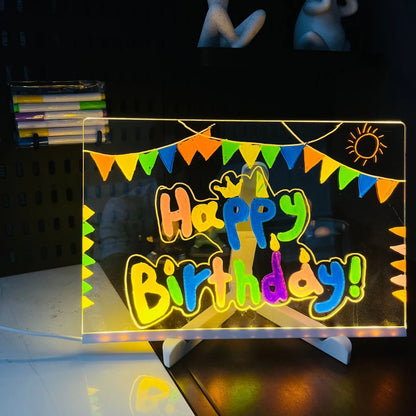 GlowBoard - Doodle, Copy & Shine, Night Light!