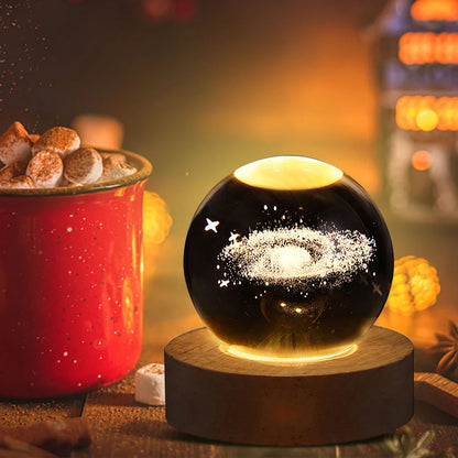 3D Night Light Crystal Ball