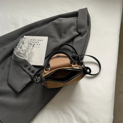 The Berrybag Checkered Hobo Crossbody