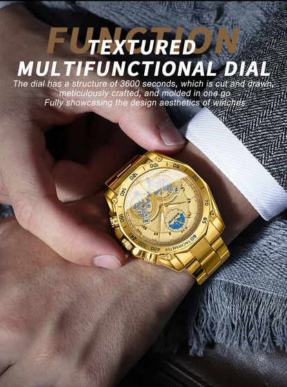 BINBOND Men’s Luxury Quartz Watch