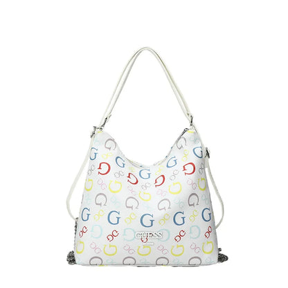 2025 Guessing Collection of Letter Print Backpack & Crossbody Bag