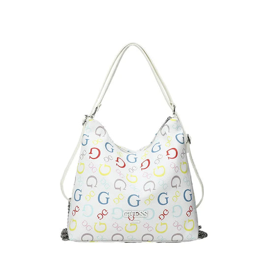 2025 Guessing Collection of Letter Print Backpack & Crossbody Bag