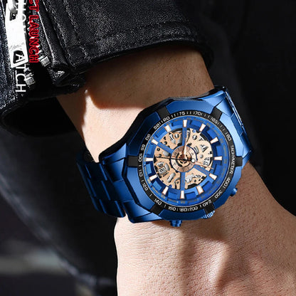 BINBOND Men’s Luxury Quartz Watch with Calendar