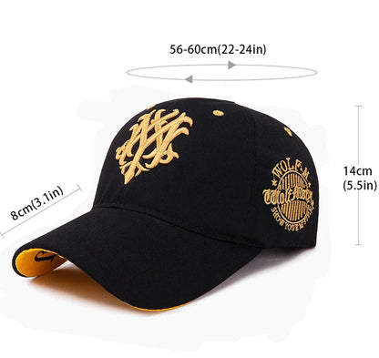 Embroidered Totem Cotton Baseball Cap