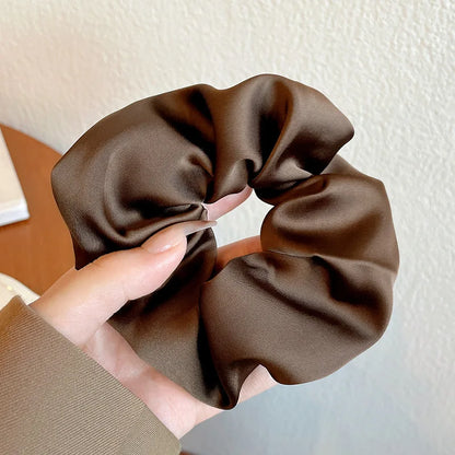 Luxe French Satin Scrunchie