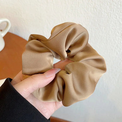 Luxe French Satin Scrunchie