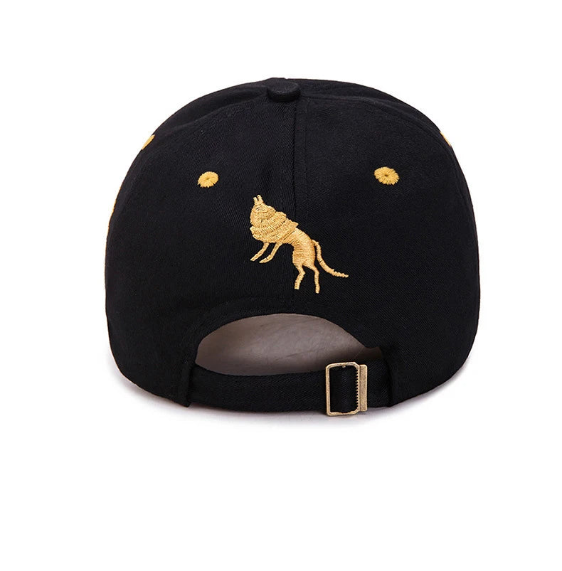 Embroidered Totem Cotton Baseball Cap