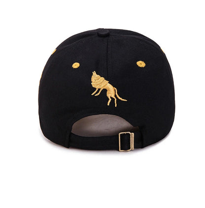 Embroidered Totem Cotton Baseball Cap