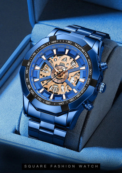 BINBOND Men’s Luxury Quartz Watch with Calendar