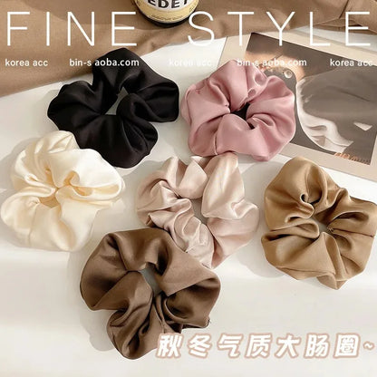 Luxe French Satin Scrunchie