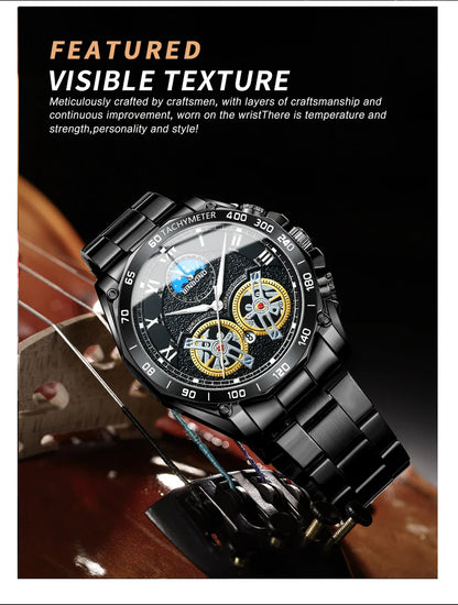 BINBOND Men’s Luxury Quartz Watch