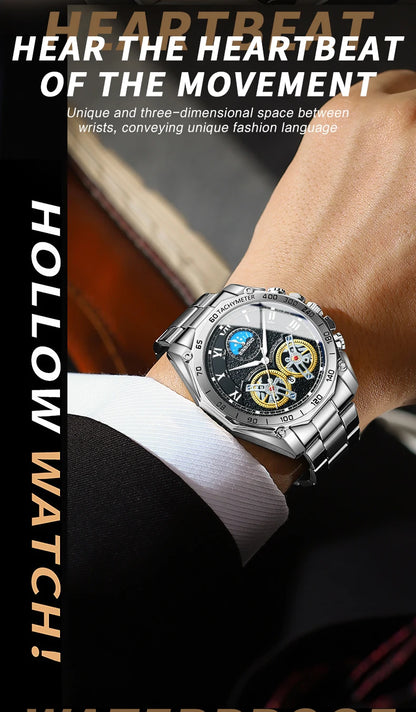 BINBOND Men’s Luxury Quartz Watch