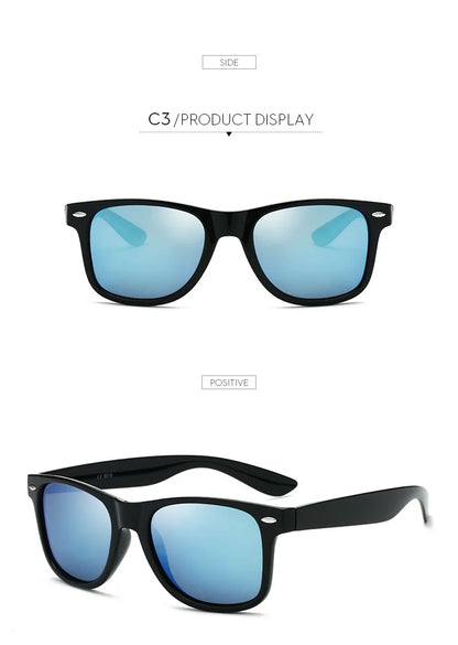 Retro Polarized Sunglasses – Unisex Summer Shades