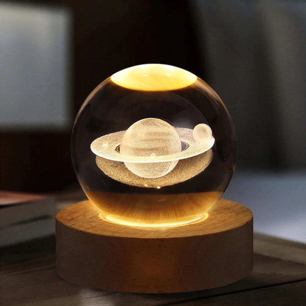 3D Night Light Crystal Ball