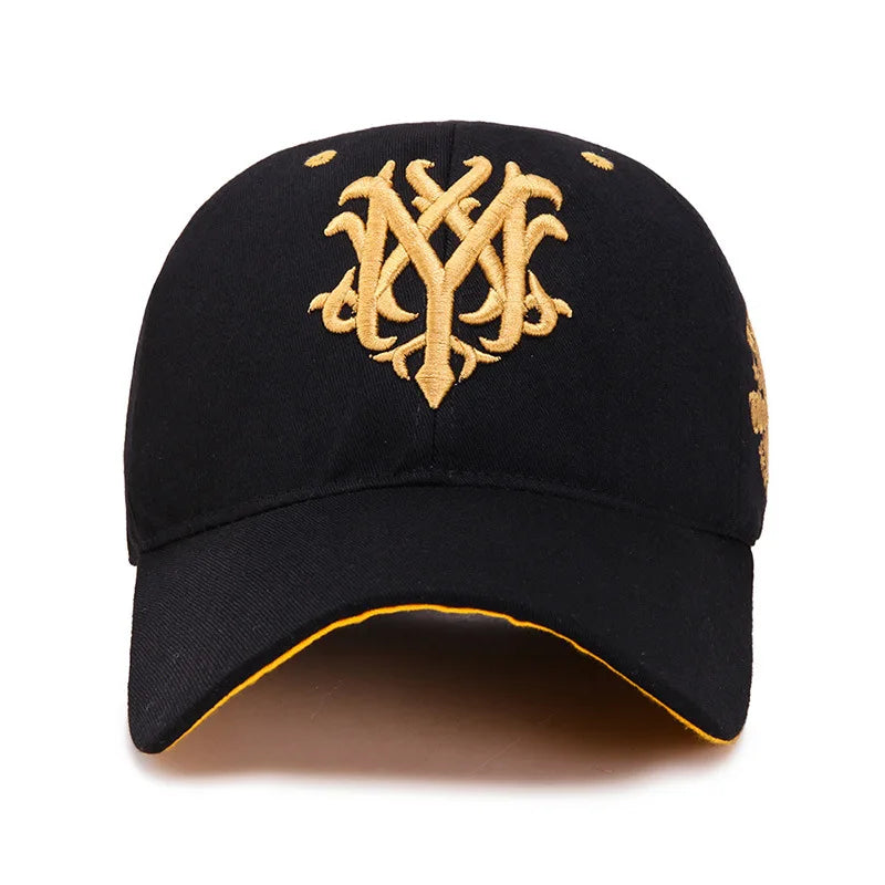 Embroidered Totem Cotton Baseball Cap