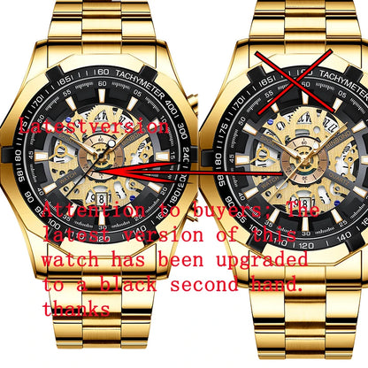 BINBOND Men’s Luxury Quartz Watch with Calendar