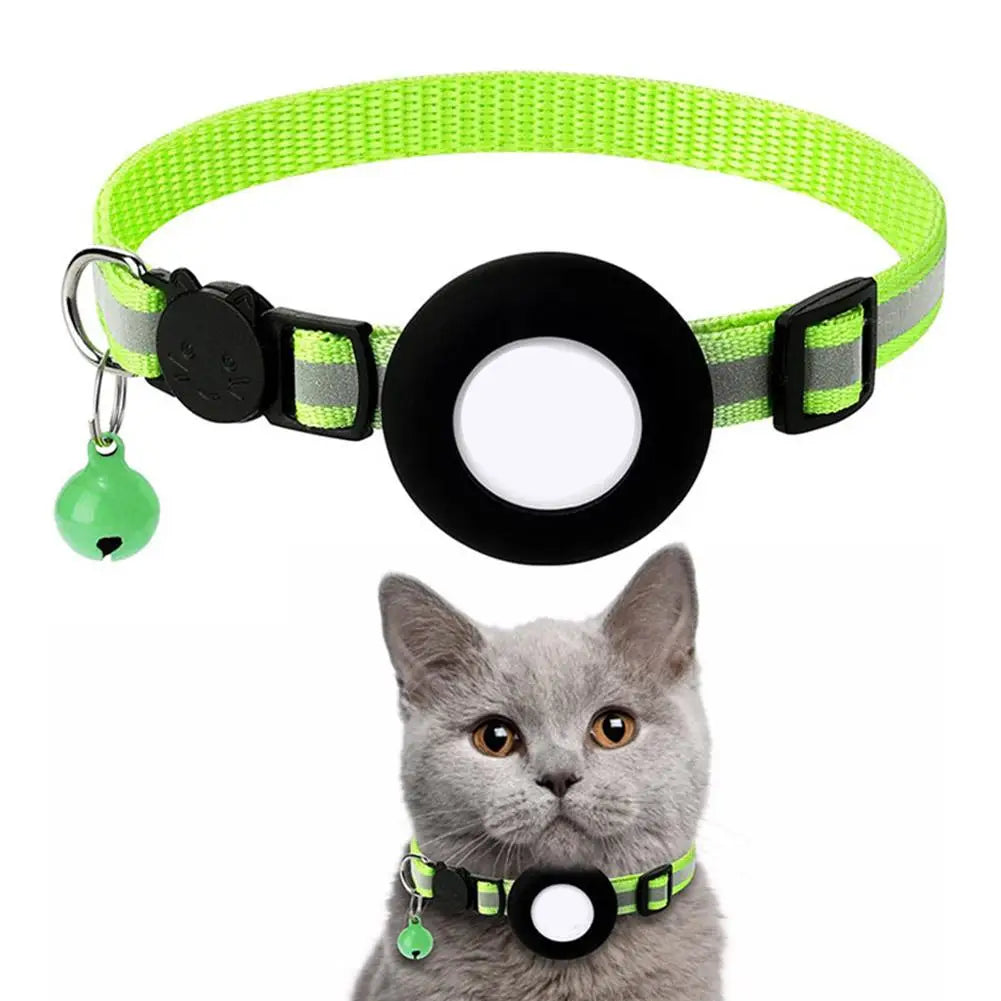 Anti-Loss Airtag Reflective Cat Collar