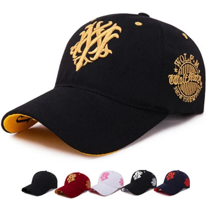 Embroidered Totem Cotton Baseball Cap