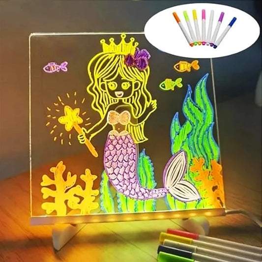 GlowBoard - Doodle, Copy & Shine, Night Light!