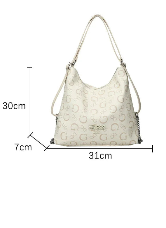 2025 Guessing Collection of Letter Print Backpack & Crossbody Bag