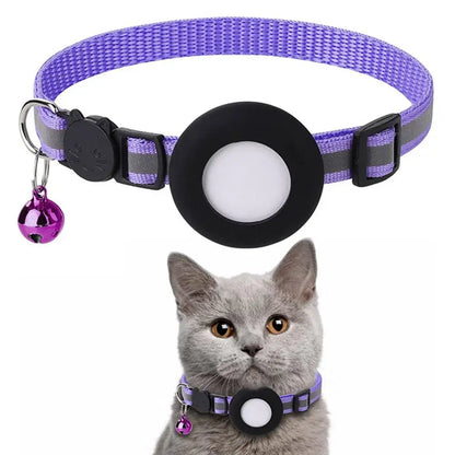 Anti-Loss Airtag Reflective Cat Collar