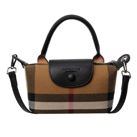 The Berrybag Checkered Hobo Crossbody