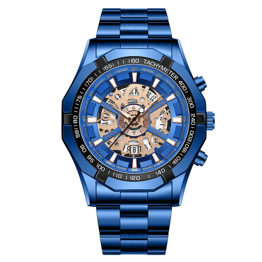 BINBOND Men’s Luxury Quartz Watch with Calendar