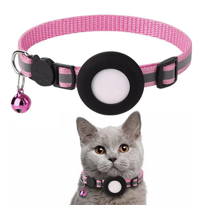 Anti-Loss Airtag Reflective Cat Collar