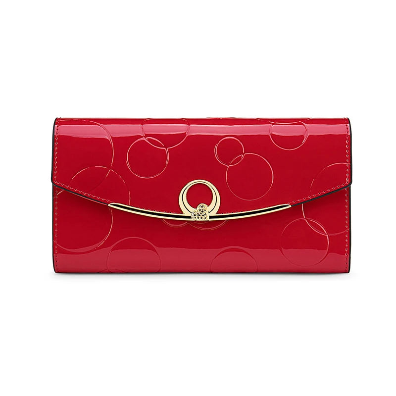 Luxury Leather Long Wallet – RFID Secure with Phone and Card Pockets