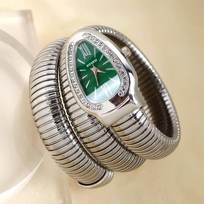 Elegant Wraparound Watch – Feminine, Modern, Iconic