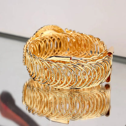 Gold Crystal Accent Women’s Watch – Petite. Chic. Beautifully Bold.
