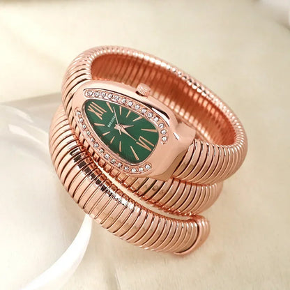 Elegant Wraparound Watch – Feminine, Modern, Iconic