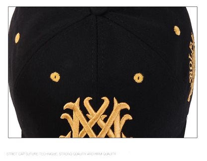 Embroidered Totem Cotton Baseball Cap