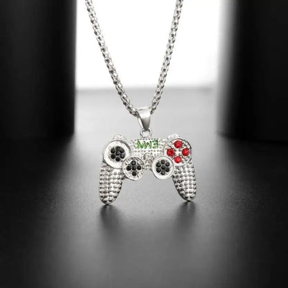 RAKOL Trendy Gamepad Stainless Steel Necklace