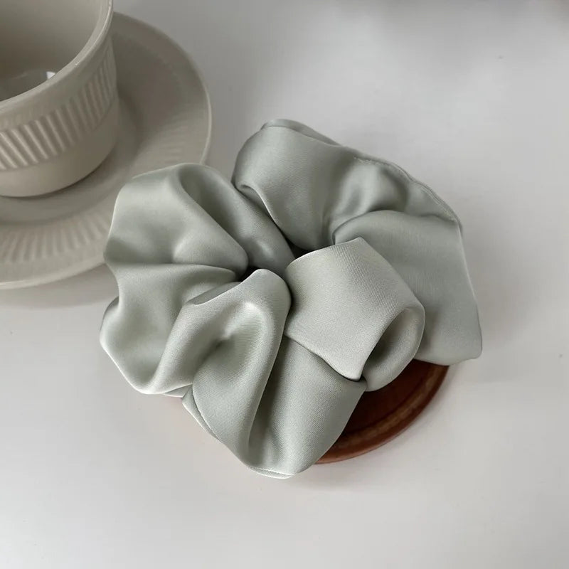 Luxe French Satin Scrunchie