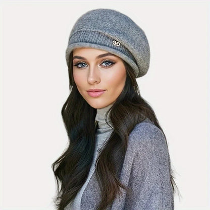LOW STOCK! Ultra-Soft Fleece-Lined Knit Beanie with Hidden Pocket