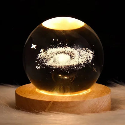 3D Night Light Crystal Ball