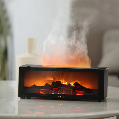 Remote Controlled Aroma Essential Fireplace